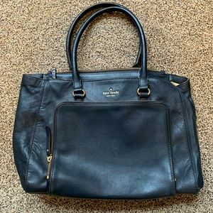 Kate Spade black purse handbag large
